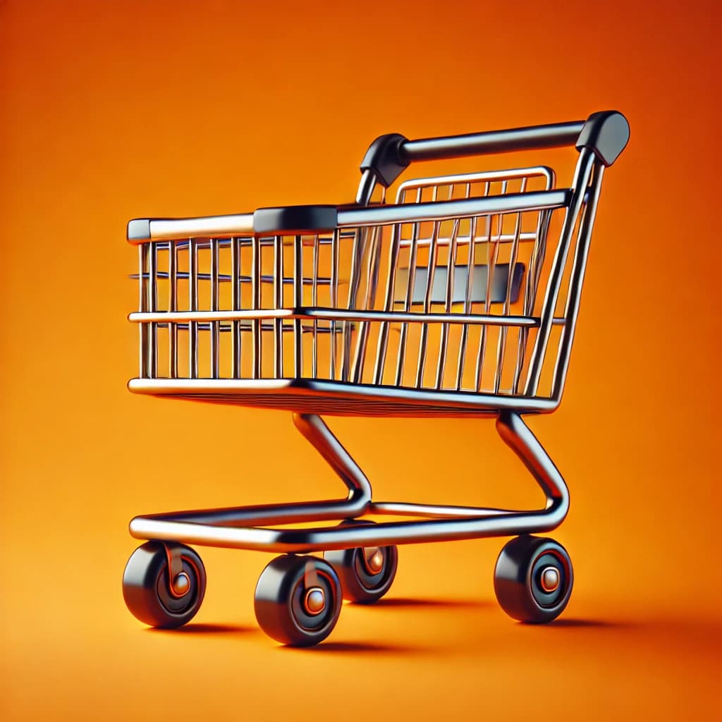 Shopping cart of auth pages